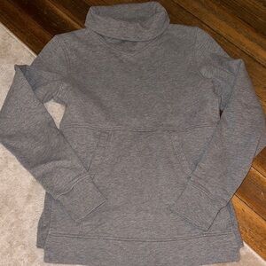 Lululemon Athletica Gray Cowl Neck Sweatshirt